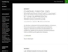 Tablet Screenshot of cambier.org
